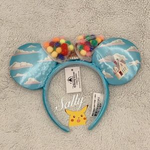 !!!SOLD!!! Disney Parks UP Minnie Mouse Ears Headband Grape Soda Up House
